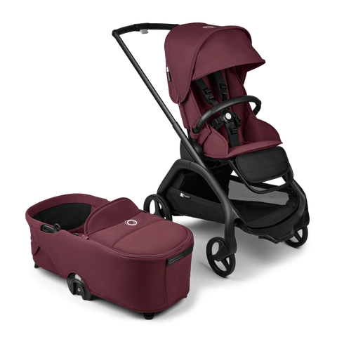 Bugaboo Dragonfly Essential Pushchair Bundle - Dark Cherry Complete