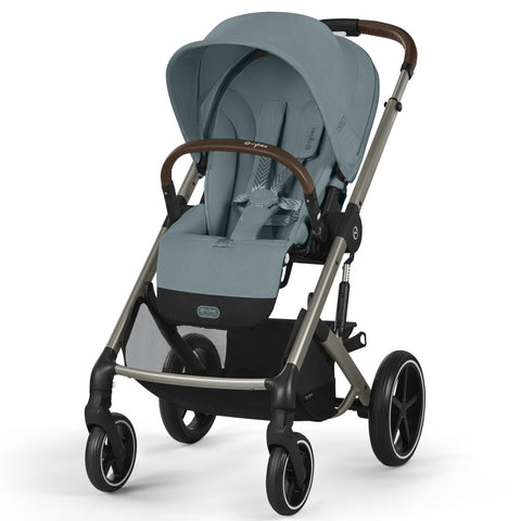 Cybex Balios S Lux 10 Piece Comfort Travel System Bundle - Stormy Blue