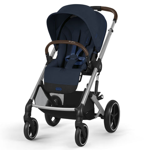 Cybex Balios S Lux 10 Piece Comfort Travel System Bundle - Ocean Blue