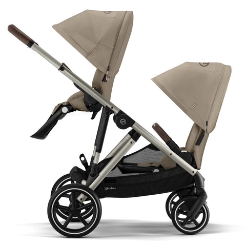 Cybex Gazelle S Toddler/Newborn Essential Bundle - Almond Beige