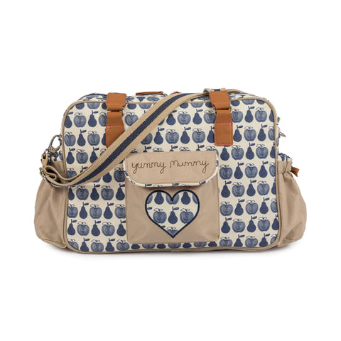 Pink Lining Yummy Mummy Changing Bag - Apples and Pears Navy