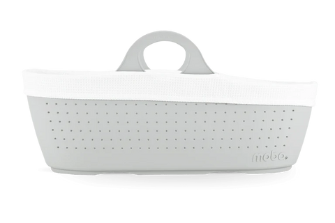 Moba Moses Basket - Dove Grey