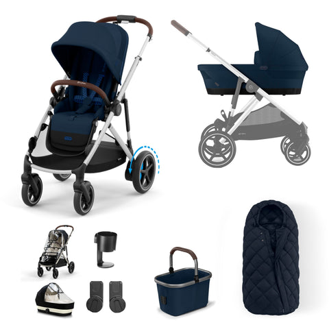 Cybex eGazelle Essential Bundle - Ocean Blue