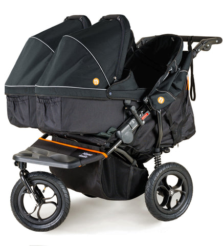 Out n About Nipper V5 Double Twin Starter Bundle - Forest Black