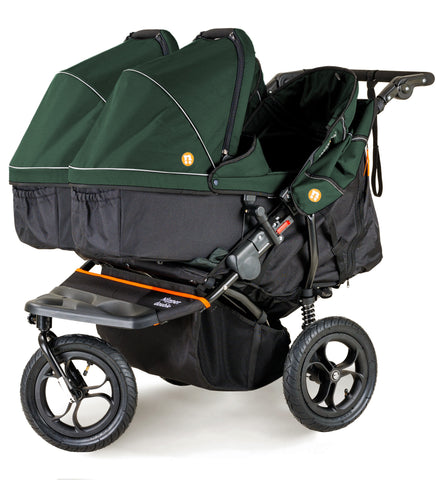 Out n About Nipper V5 Double Twin Starter Bundle - Sycamore Green