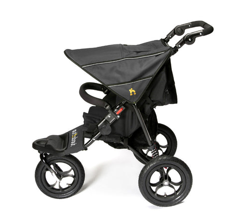 Out n About Nipper V4 Single Pushchair Raven Black EX-DISPLAY