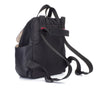 Babymel Robyn Convertible Backpack Vegan Leather - Black