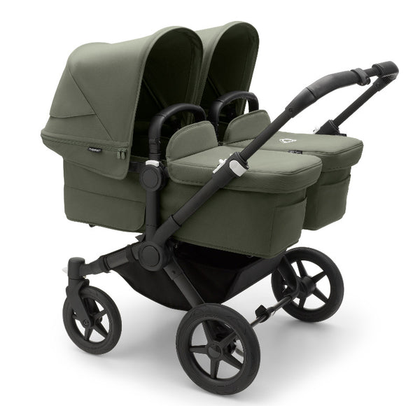 Bugaboo Donkey 5 Twin - Black/Forest Green Complete