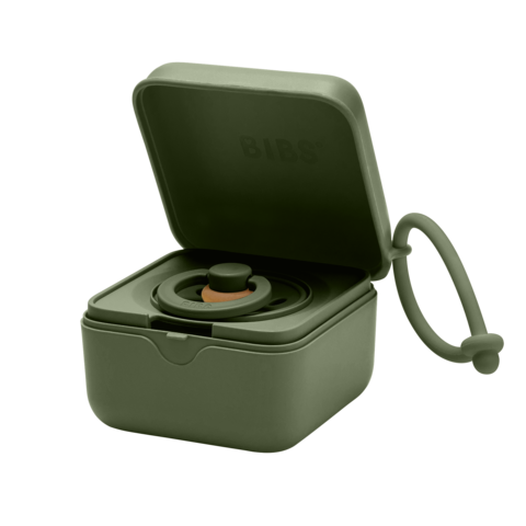 Bibs Pacifier Box - Hunter Green