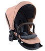 Babystyle Prestige Pram and Accessory Bundle - Coral/Black Vogue Chassis