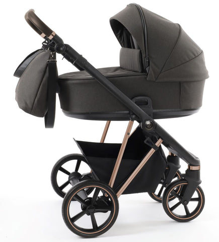 Babystyle Prestige Pram and Accessory Bundle - Earth/Copper Vogue Chassis