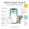Owlet Monitor Duo: Smart Sock 3 + Cam 2  Bundle - Wild Child