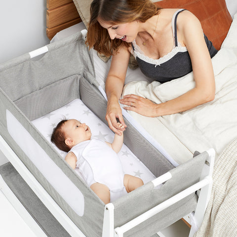 SnüzPod4 Bedside Crib - Dusk