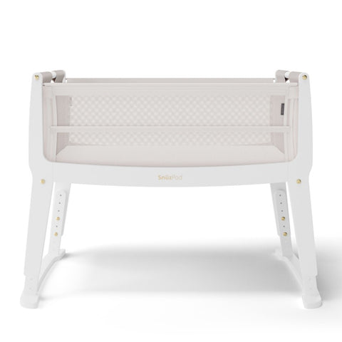 Snuzpod Studio Bedside Crib - Paris White