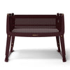 Snuzpod Studio Bedside Crib - Rome Burgundy