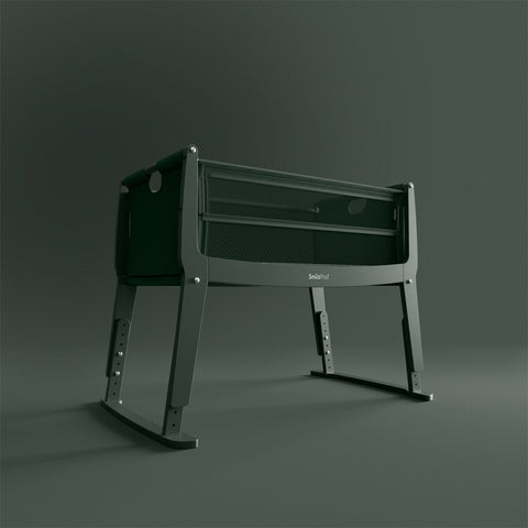 Snuzpod Studio Bedside Crib - Berlin Green