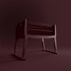 Snuzpod Studio Bedside Crib - Rome Burgundy