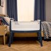 Snuzpod Studio Bedside Crib - London Navy