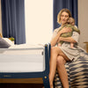 Snuzpod Studio Bedside Crib - London Navy