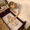 Snuzpod Studio Bedside Crib - Rome Burgundy