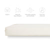 Little Green Sheep Organic Wool Cot Bed Mattress 140 x 70cm