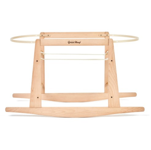 Little Green Sheep Rocking Moses Basket Stand