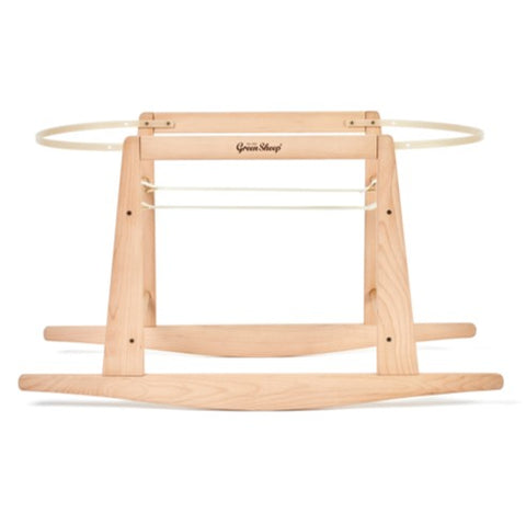 Little Green Sheep Rocking Moses Basket Stand