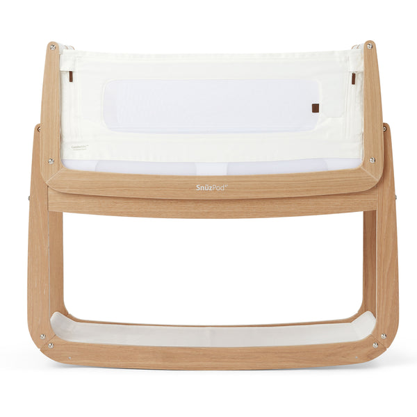 SnüzPod4 Bedside Crib - The Natural Edit Oak