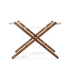 SnuzBaskit Barley Moses Basket and Walnut Stand