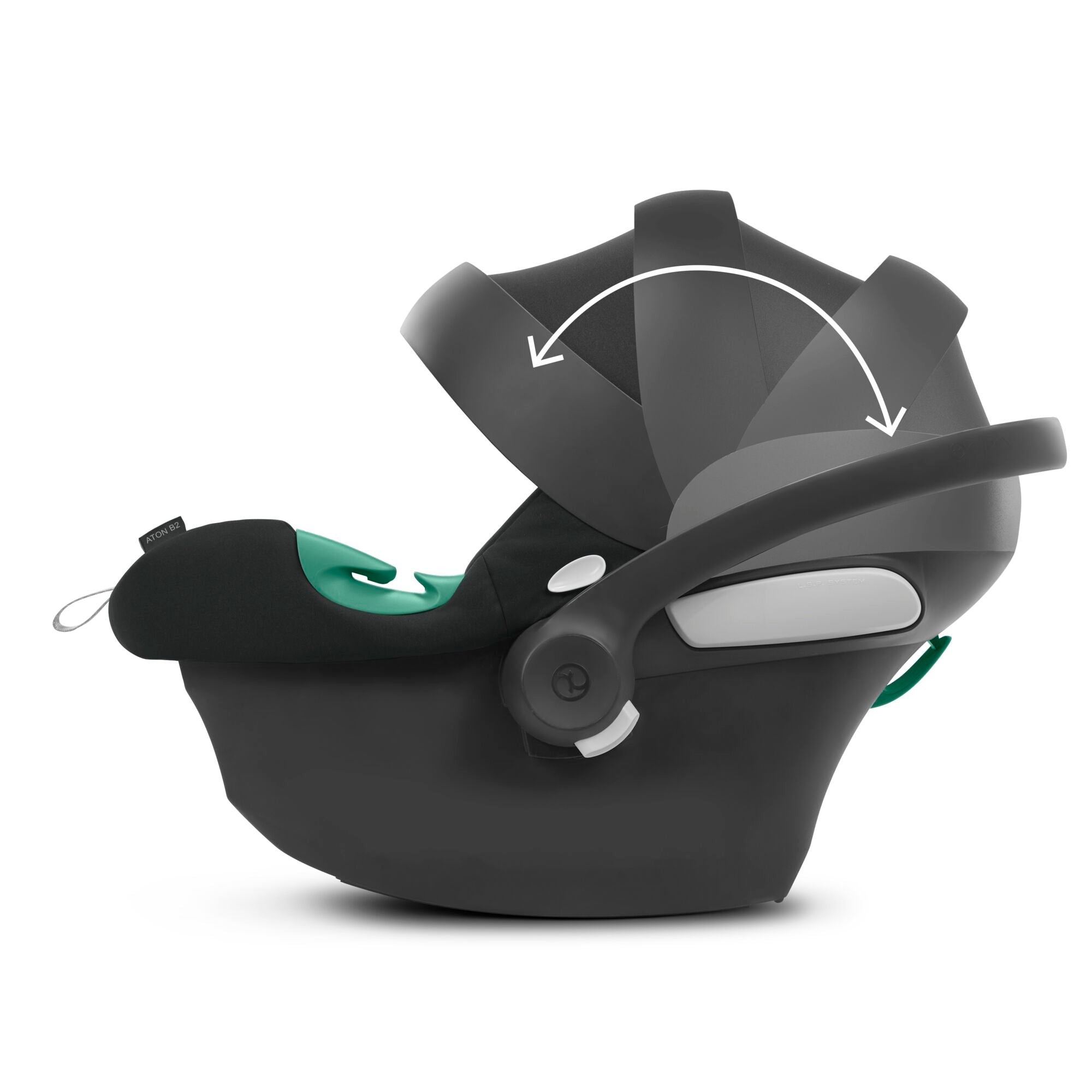 Cybex Aton B2 iSize and Isofix Base - Volcano Black – Bumpstart