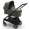 Bugaboo Dragonfly Ultimate Newborn Bundle - Black/Forest Green Complete