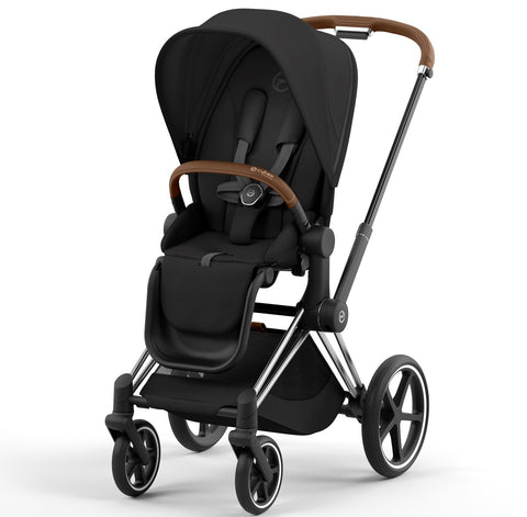 Cybex Priam Travel System Bundle - Chrome Brown/Sepia Black