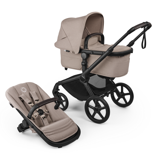Bugaboo Fox 5 Renew - Black/Desert Taupe Melange