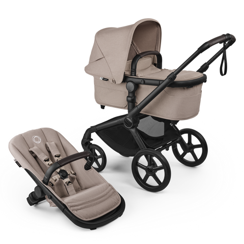 Bugaboo Fox 5 Renew - Black/Desert Taupe Melange