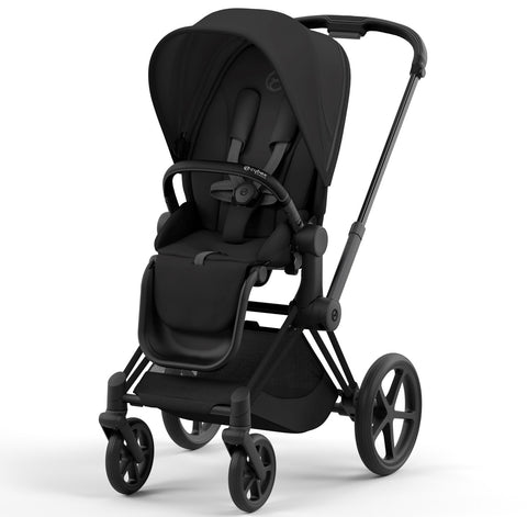 Cybex Priam Travel System Bundle - Matt Black/Sepia Black