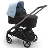 Bugaboo Dragonfly Essential Pushchair Bundle - Graphite/Midnight Black - Skyline Blue Complete