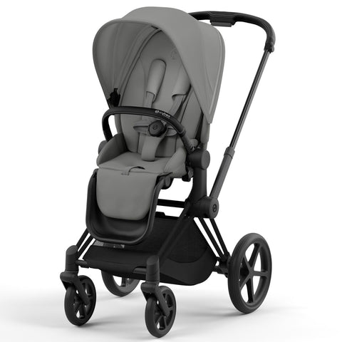 Cybex Priam Travel System Bundle - Matt Black/Mirage Grey