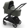 Bugaboo Dragonfly Essential Pushchair Bundle - Black/Forest Green Complete