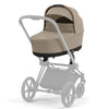 Cybex Priam Travel System Bundle - Chrome Brown/Cozy Beige