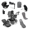 Bugaboo Fox 5 Renew & Turtle Air Ultimate Newborn Bundle - Graphite/Moon Grey