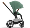 Cybex Priam - Chrome Brown/Leaf Green