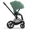 Cybex Priam - Matt Black/Leaf Green