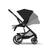Cybex Balios S Lux 10 Piece Comfort Travel System Bundle - Moon Black
