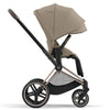 Cybex Priam Travel System Bundle - Rose Gold/Cozy Beige