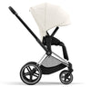 Cybex Priam Travel System Bundle - Chrome Black/Off White