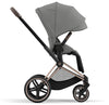 Cybex Priam Travel System Bundle - Rose Gold/Mirage Grey