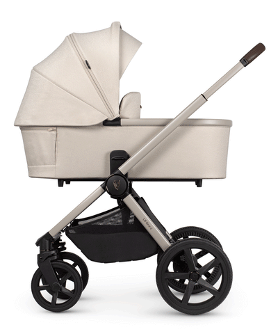 Venicci Upline 2 Pram and Accessory Bundle - Stone Beige