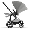 Cybex Priam Travel System Bundle - Chrome Black/Mirage Grey