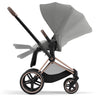 Cybex Priam Travel System Bundle - Rose Gold/Mirage Grey