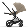 Cybex Priam Travel System Bundle - Matt Black/Cozy Beige